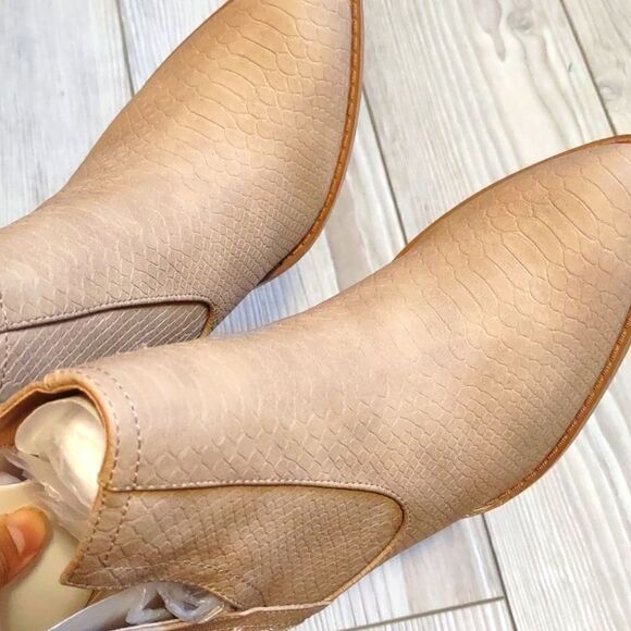 (49-1611)  ZBY Open Ankle Boots Size 5.5 - Picture 4 of 11